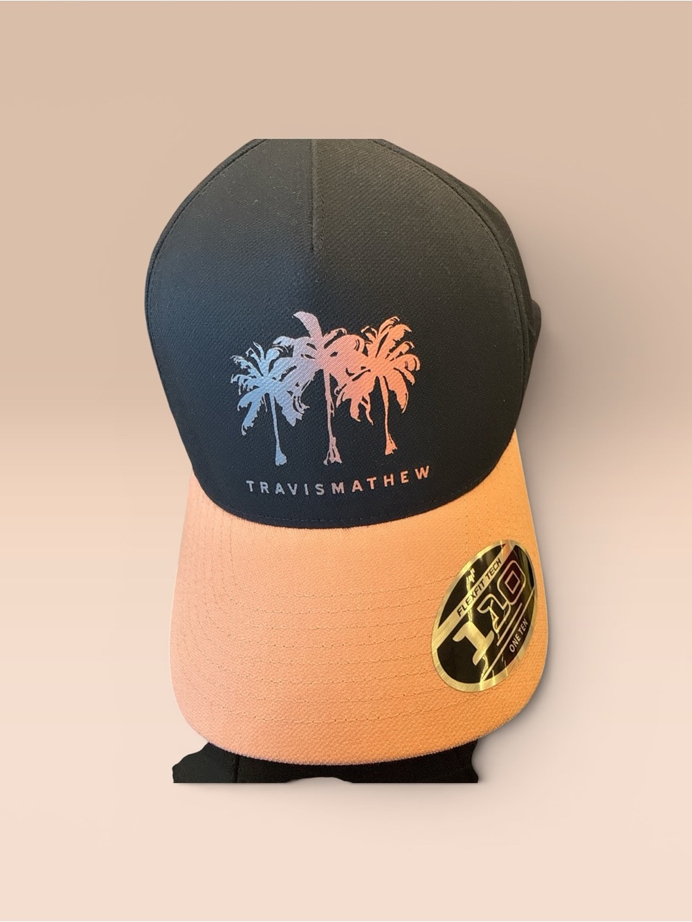 Travis Mathew Just Swell Snap Back Hat. New. Pink/Black. One Size.